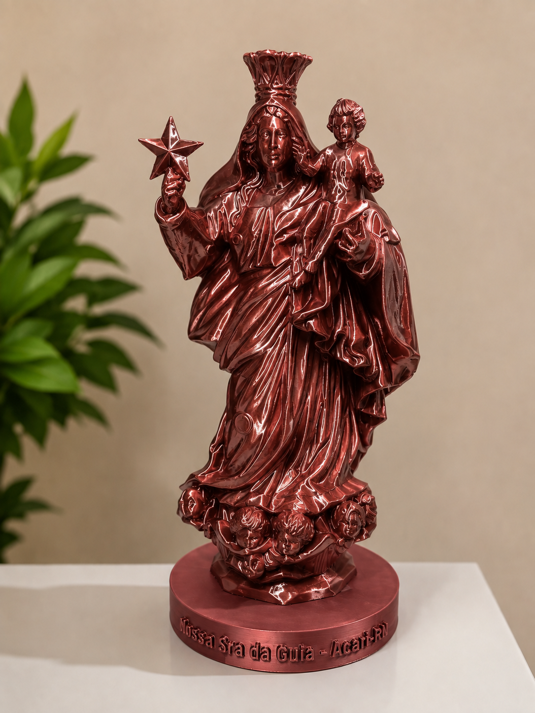 Santinha 22 cm Bronze